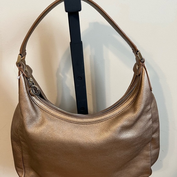 Bulgari Vintage Metallic Bronze Shoulder Bag - Picture 2 of 9